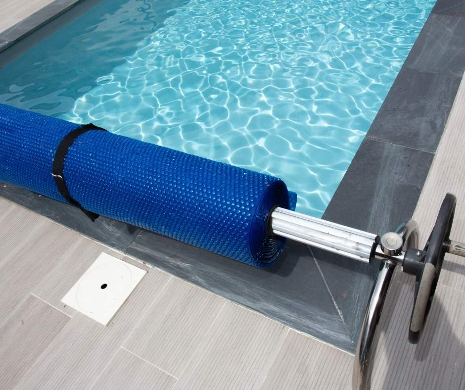 cobertor de verano piscina